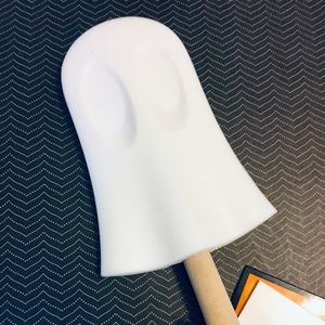 Halloween White Ghost Shaped Silicone Spatula Boo